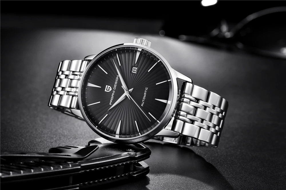 2026 New PAGANI DESIGN Men's Mechanical Watches Top Brand Luxury Automatic Watch For Men Stainless Steel Sports Waterproof Clock