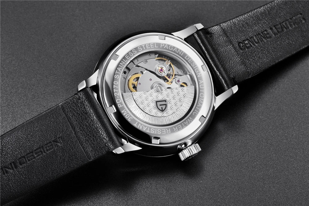 2026 New PAGANI DESIGN Men's Mechanical Watches Top Brand Luxury Automatic Watch For Men Stainless Steel Sports Waterproof Clock