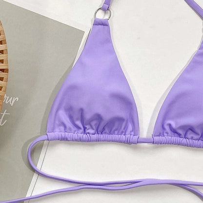 Sexy Micro Bikini 2023 Woman Swimsuit Criss Cross Swimwear Women String Thong Bikinis Set Female Bathing Suit Beach Wear biquini