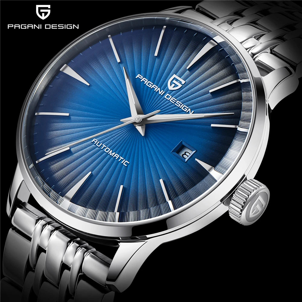 2026 New PAGANI DESIGN Men's Mechanical Watches Top Brand Luxury Automatic Watch For Men Stainless Steel Sports Waterproof Clock