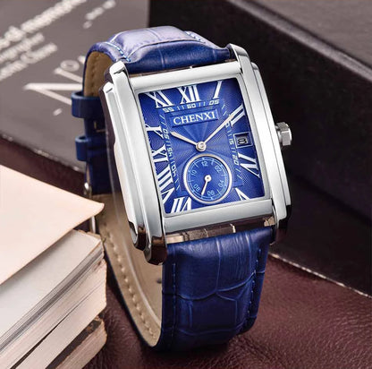 CHENXI Top Brand Luxury Men's Watch Waterproof Date Clock Fashion Male Sports Watches Men Quartz Casual Leather Wrist Watch
