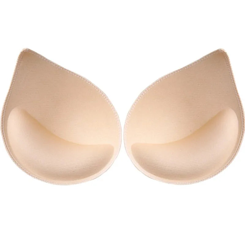 3D Lift Up Sponge Bra Pads for Bikini Women Underwear Breast Lifting Plasticity Padded Bra Lining Swimsuit Bra Inserts Pad