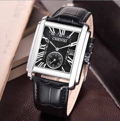 CHENXI Top Brand Luxury Men's Watch Waterproof Date Clock Fashion Male Sports Watches Men Quartz Casual Leather Wrist Watch