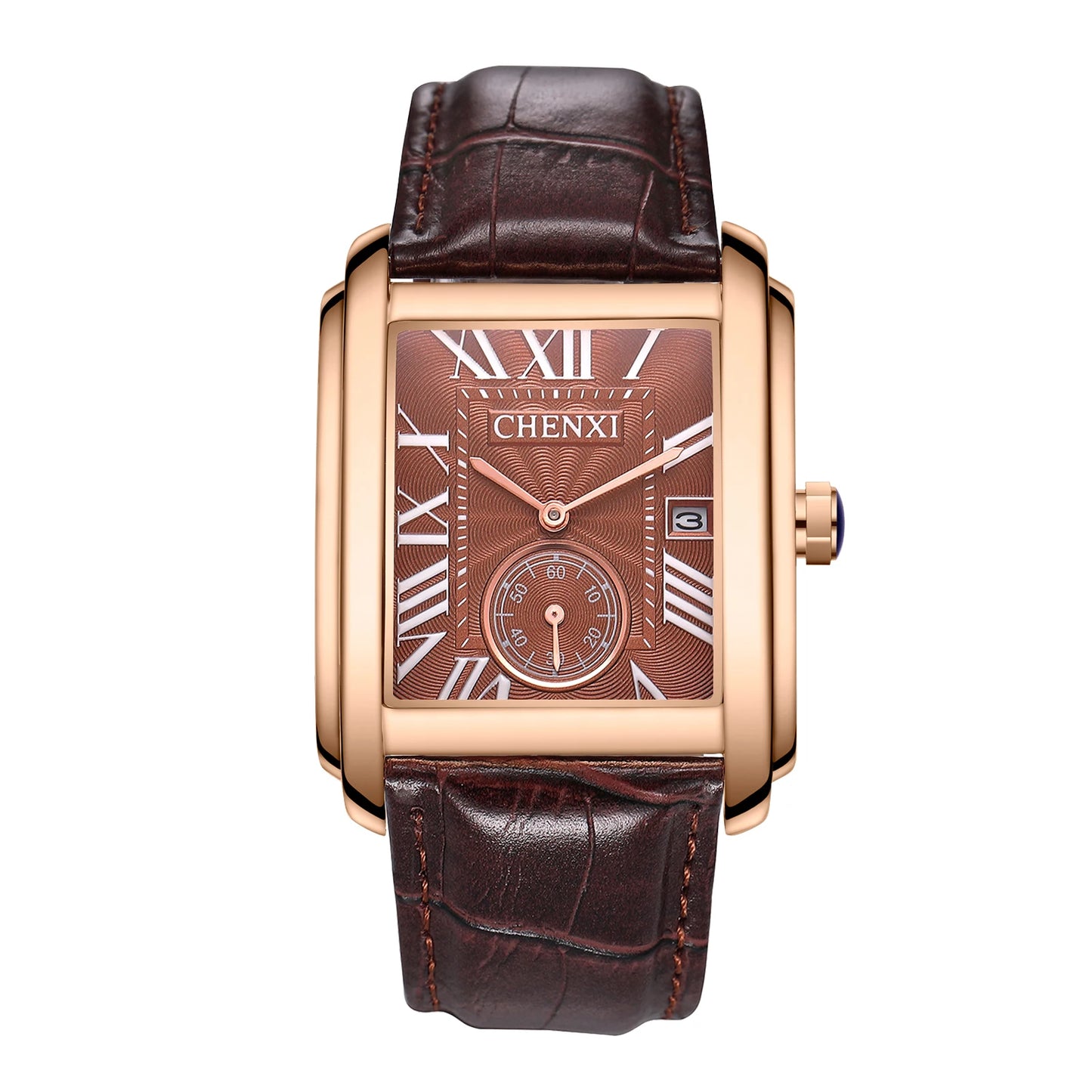 CHENXI Top Brand Luxury Men's Watch Waterproof Date Clock Fashion Male Sports Watches Men Quartz Casual Leather Wrist Watch