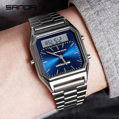 Luxury Sports Watches For Women White Ladies Quartz Digital Waterproof Wristwatches Female Clocks Electronic Relogio Feminino