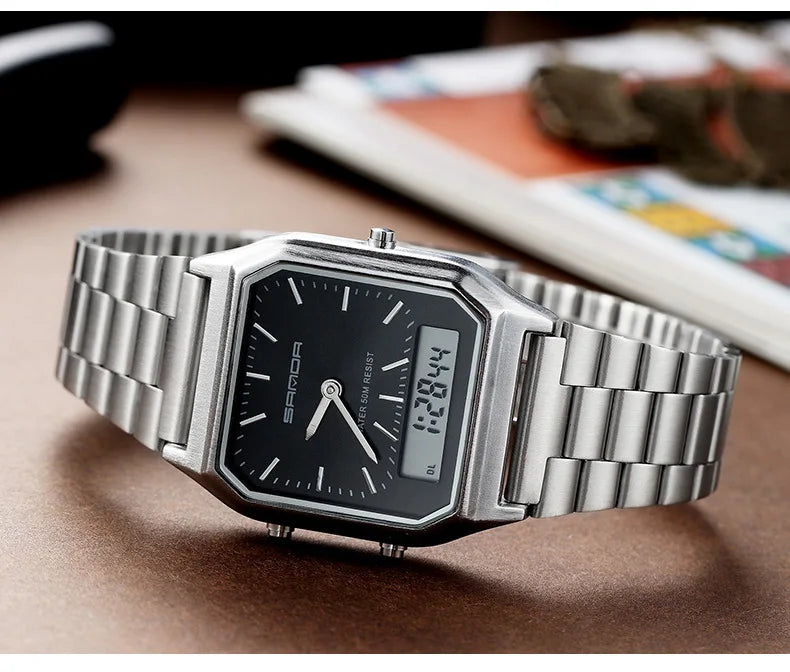 Luxury Sports Watches For Women White Ladies Quartz Digital Waterproof Wristwatches Female Clocks Electronic Relogio Feminino