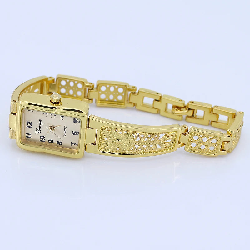 High Quality Women Watches Luxury Wristwatches Ladies Fashion Stainless Steel Bracelet Watch Female Elegant Clock Women