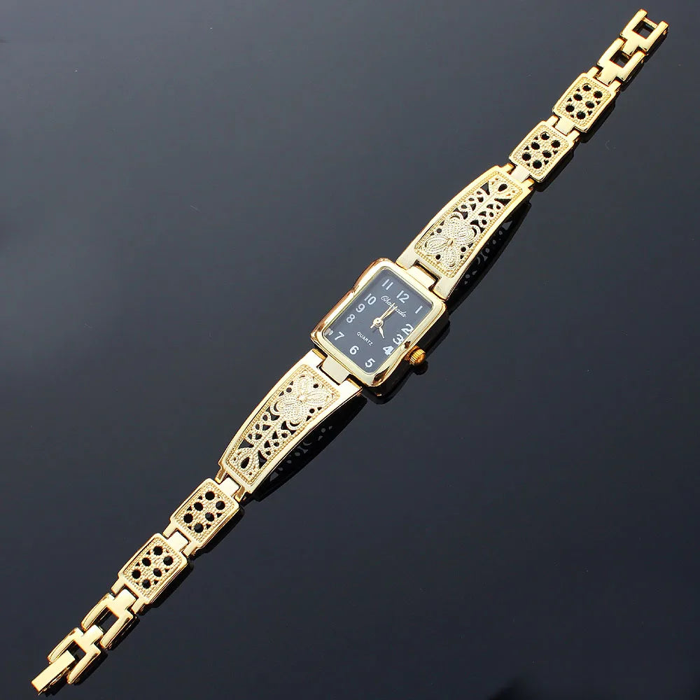 High Quality Women Watches Luxury Wristwatches Ladies Fashion Stainless Steel Bracelet Watch Female Elegant Clock Women