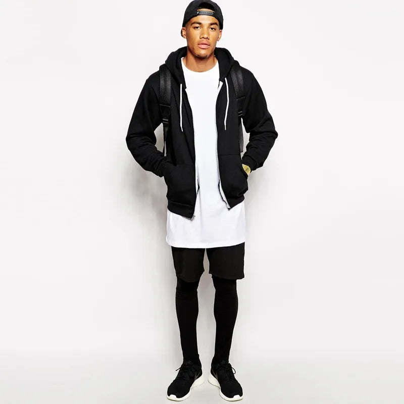 2026 MRMT White Casual Long Size Mens T-Shirts Hip Hop Tops Extra Long Tee Shirts For Male Longline Man T-Shirt Men T shirt