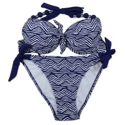 EONAR Women Bikini Offer Combined Size Swimsuit Push Up Bikini Sets Brazilian Bathing Suits Plus Size Swimwear Female XXL