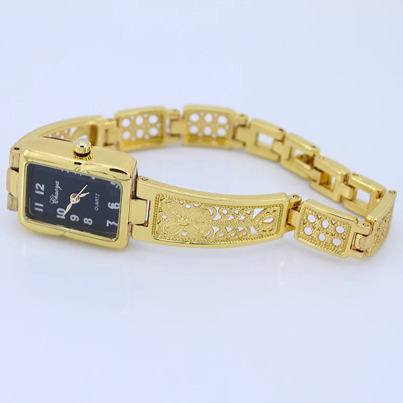 High Quality Women Watches Luxury Wristwatches Ladies Fashion Stainless Steel Bracelet Watch Female Elegant Clock Women