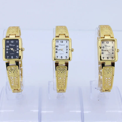 High Quality Women Watches Luxury Wristwatches Ladies Fashion Stainless Steel Bracelet Watch Female Elegant Clock Women