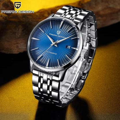 2026 New PAGANI DESIGN Men's Mechanical Watches Top Brand Luxury Automatic Watch For Men Stainless Steel Sports Waterproof Clock
