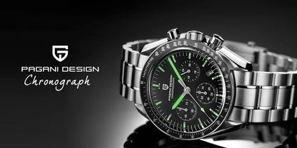 2026 New PAGANI DESIGN Tribute to CK2998 Moon Watch Retro Luxury Quartz Watches For Men Stainless steel Sport Chronograph Man