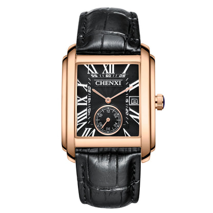 CHENXI Top Brand Luxury Men's Watch Waterproof Date Clock Fashion Male Sports Watches Men Quartz Casual Leather Wrist Watch