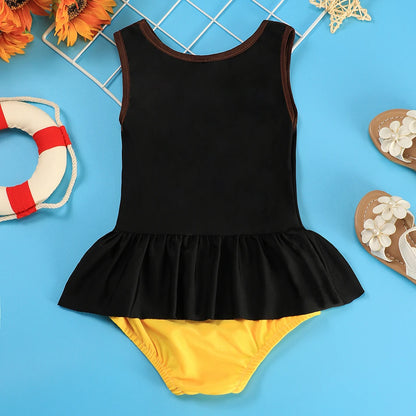 Princess Swimsuit Mermaid Mirabel Isabella Swimsuit Set Girl Summer Beachwear Pool Party Kids Anna Elsa Rapunzel Swimwear Suit