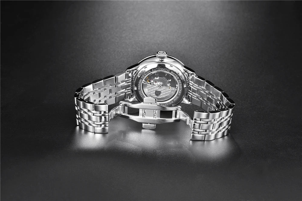 2026 New PAGANI DESIGN Men's Mechanical Watches Top Brand Luxury Automatic Watch For Men Stainless Steel Sports Waterproof Clock