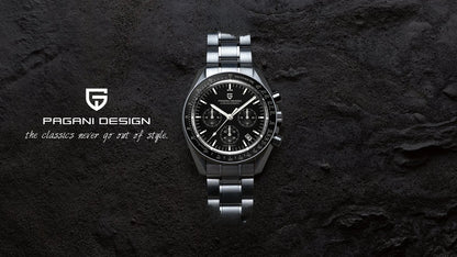 2026 New PAGANI DESIGN Tribute to CK2998 Moon Watch Retro Luxury Quartz Watches For Men Stainless steel Sport Chronograph Man