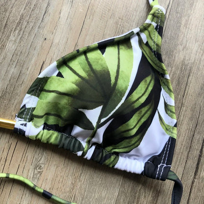 RUOTONGSEPT Sexy Print Bikinis Set Women Swimsuit Bandage Two-Piece Swimwear Brazilian Biquínis Beachwear Bathing Suit 2022 New