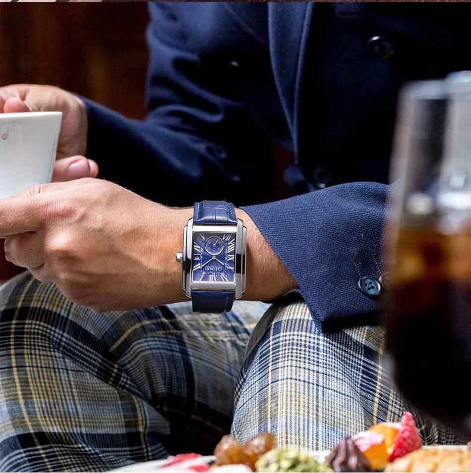 CHENXI Top Brand Luxury Men's Watch Waterproof Date Clock Fashion Male Sports Watches Men Quartz Casual Leather Wrist Watch