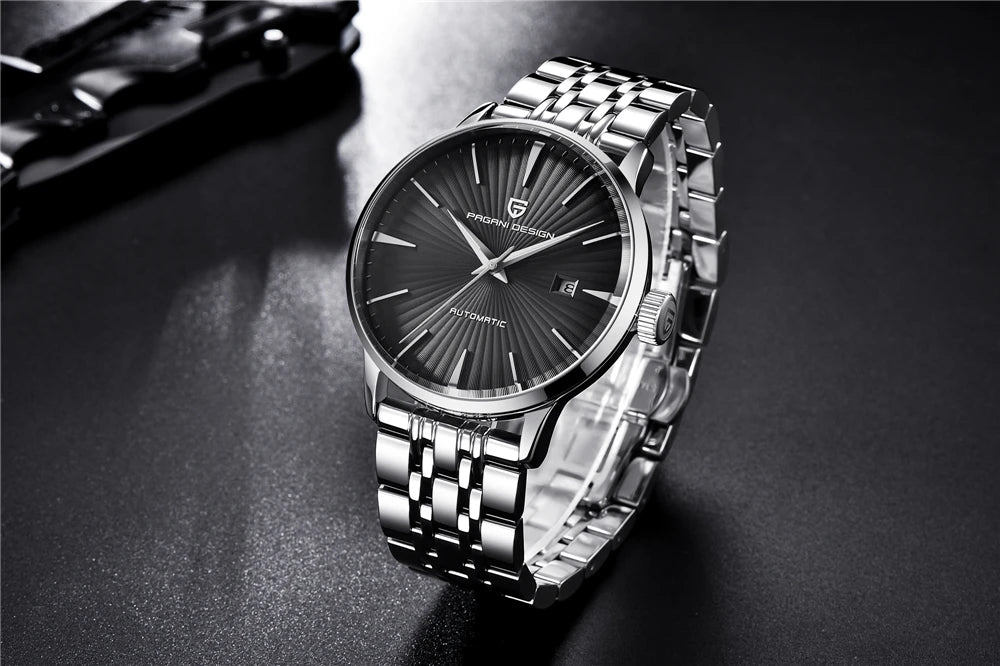 2026 New PAGANI DESIGN Men's Mechanical Watches Top Brand Luxury Automatic Watch For Men Stainless Steel Sports Waterproof Clock