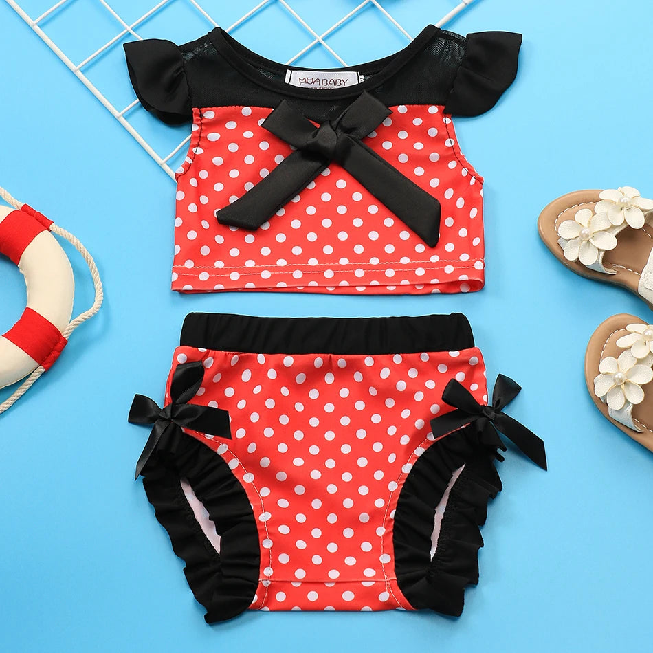 Princess Swimsuit Mermaid Mirabel Isabella Swimsuit Set Girl Summer Beachwear Pool Party Kids Anna Elsa Rapunzel Swimwear Suit