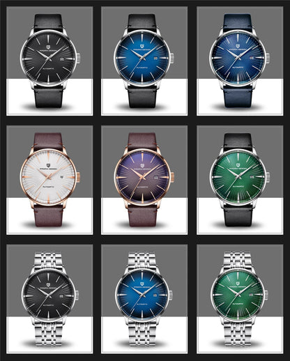 2026 New PAGANI DESIGN Men's Mechanical Watches Top Brand Luxury Automatic Watch For Men Stainless Steel Sports Waterproof Clock