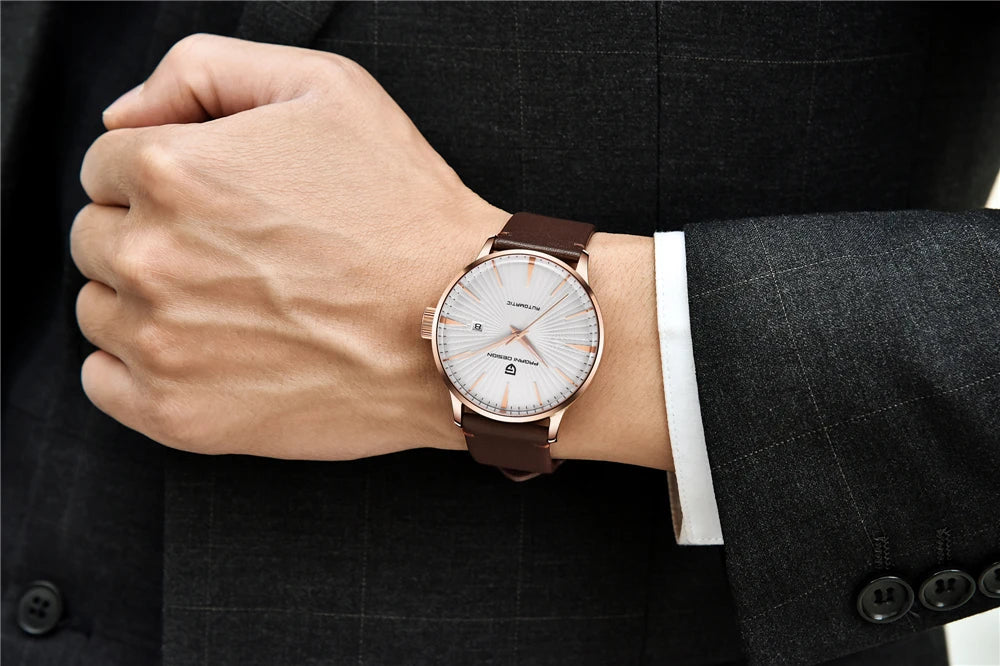 2026 New PAGANI DESIGN Men's Mechanical Watches Top Brand Luxury Automatic Watch For Men Stainless Steel Sports Waterproof Clock
