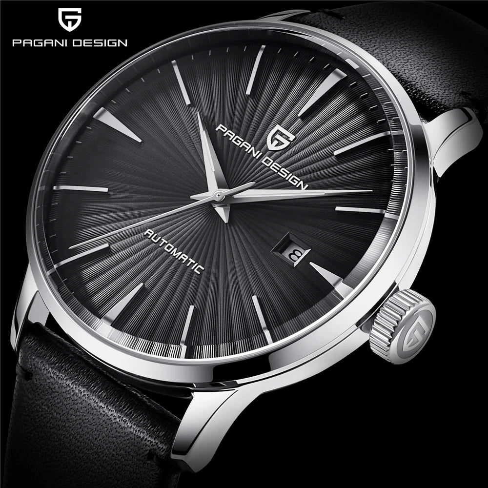 2026 New PAGANI DESIGN Men's Mechanical Watches Top Brand Luxury Automatic Watch For Men Stainless Steel Sports Waterproof Clock