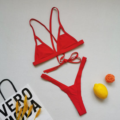2026 Sexy Extreme Mini Micro Thong Bikini Women Swimsuit Female Swimwear Two Pieces Bikini Set String Bathing Suit Swim Lady