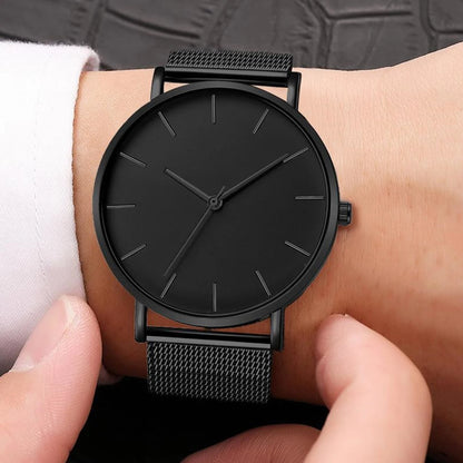 Top Brand Luxury Watches Women Fashion Stainless Steel Mesh Belt Quartz Wristwatch Simple Casual Ladies Clock Gift Montre Femme