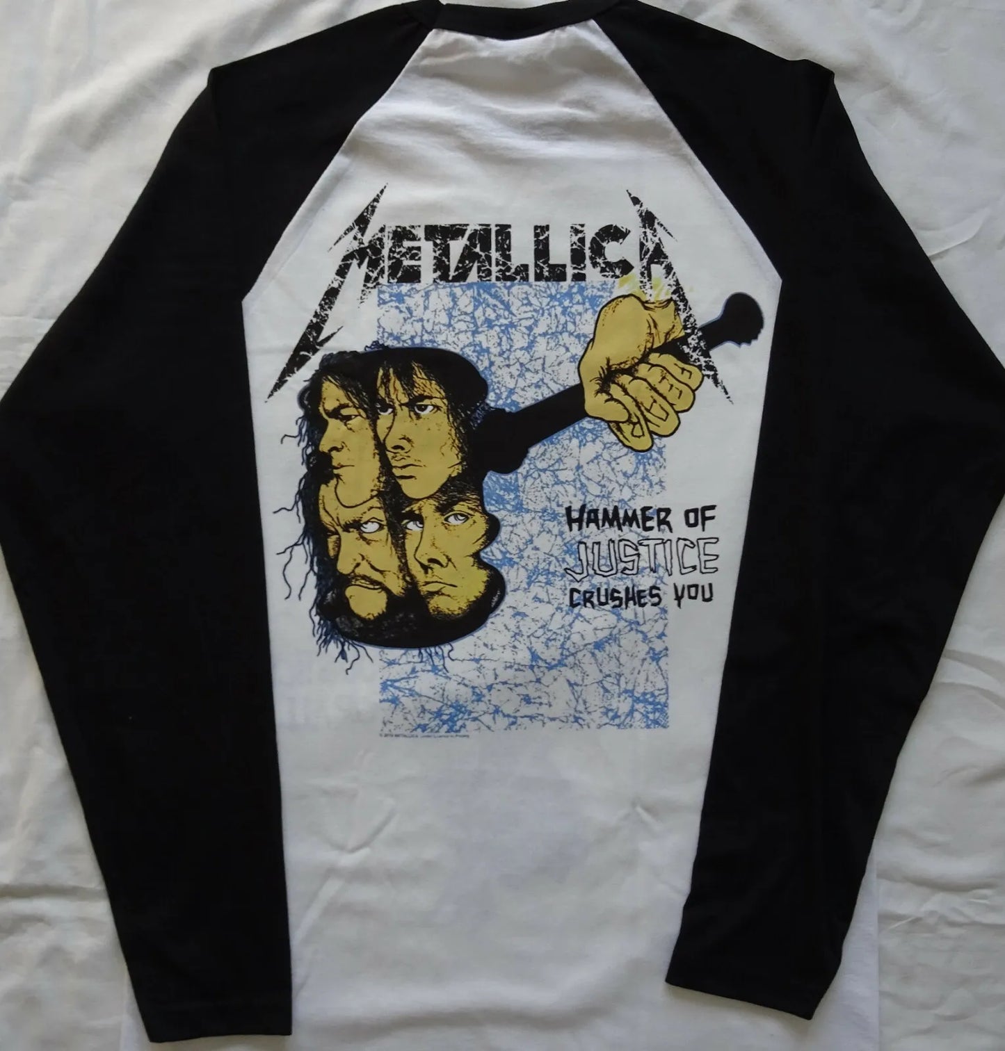New Metallica pop band unisex long sleeved T-shirt shirt fashionable street Harajuku 3D printed pattern Y2K top men's clothing