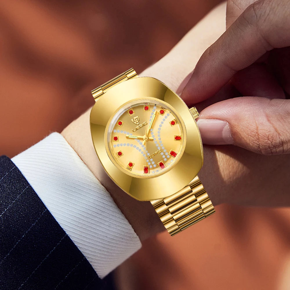Fashion Brand Men's watches Women's Quartz watch Female Waterproof Luxury Wristwatch Relogio Feminino Casual Male Clock L1021