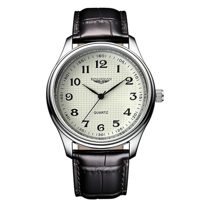 2026 Man Wristwatch Luxury Business Waterproof Men Watch For Men Quartz Clock Leather Men's Watches reloj+Box Men's Gift