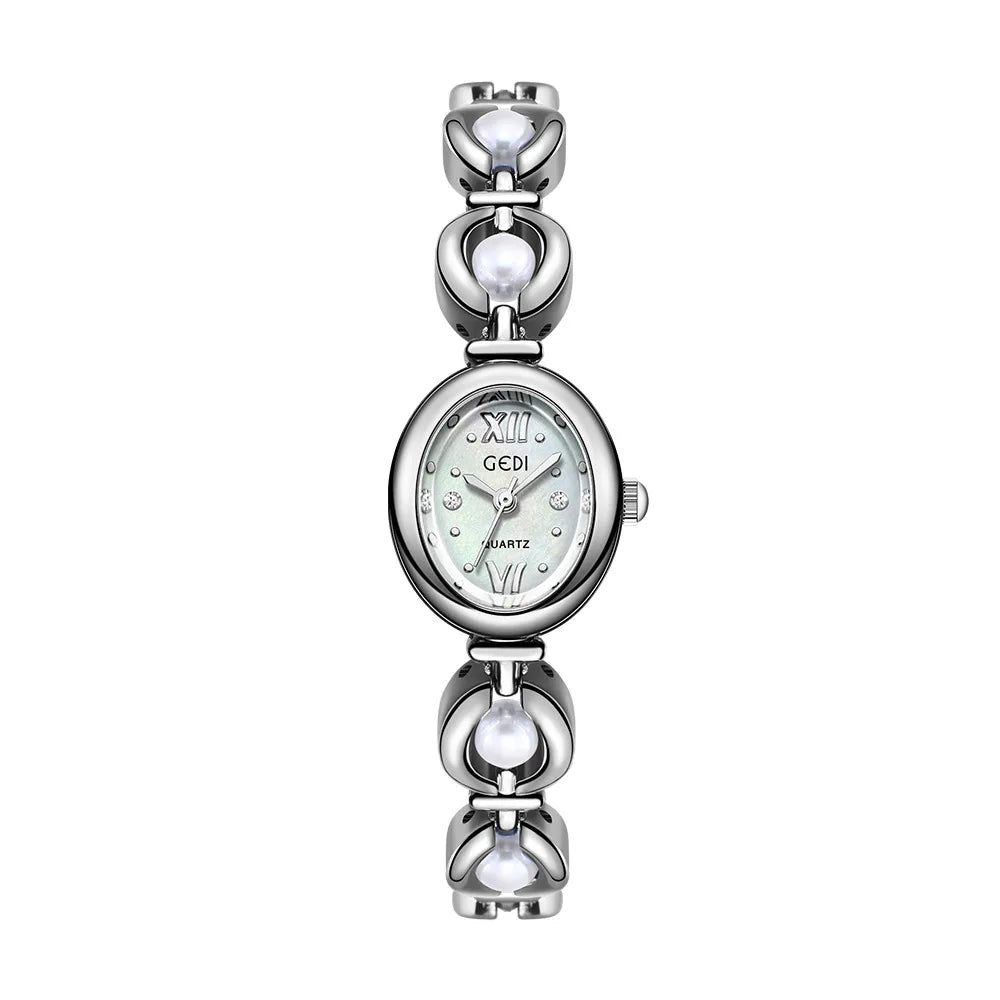 Gold Women Bracelet Watches For Ladies Wrist Watches Top Brand Luxury Elegant Women Dress High Quality Watches Quartz Minimalist