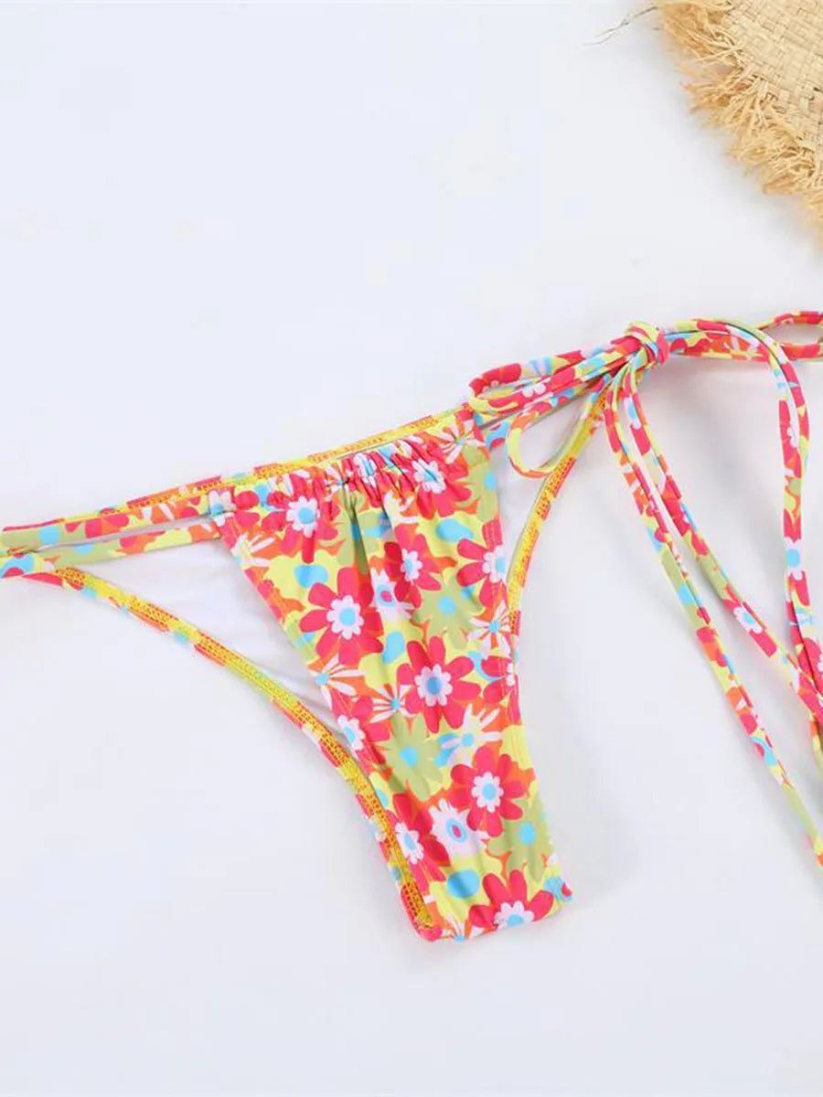 Sexy Women Bikini Micro Bikini Sets 2026 Push Up Female Swimsuit Thong Brazilian Swimwear Two Pieces Biquini Beach Swimming Suit