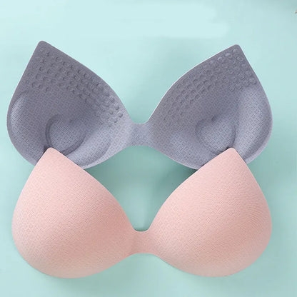 2026 New 1Pair Women Summer Swimsuit Padding Inserts Sponge Foam Bra Pads Chest Cup Breast Bra Bikini Insert Chest Pad
