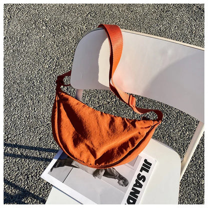 Convenient casual nylon women's crossbody bag shoulder bag large capacity handbag women's travel shopping bag women's wallet