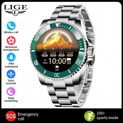 New 2026 Style Luxury Smart Watch Dials Answer Call For Men Waterproof Sport Digital Business Smart Watches For Gift Smart Band