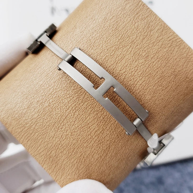 Brand Wrist Watches Women Girl Ladies 22mm 27mm Square Dial Good Quality Steel Band Quartz Luxury Japanese Movement Clock CT13