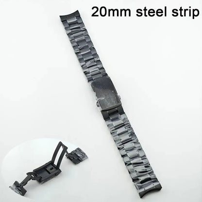 39.7mm MoonSwatch Chronograph Watches Stainless Steel Case Fit VK63 Movement Accessories Sapphire Glass Watch 20mm Strap Moon