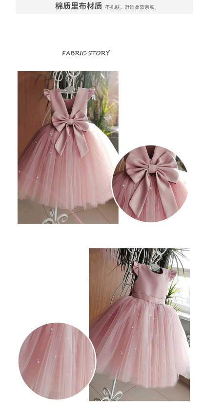 Baby Girls Summer Dresses 2 3 6 8 10Yrs Cute Kids Birthday Princess Dress Children Casual Clothes Sleeveless Girls Layered Dress