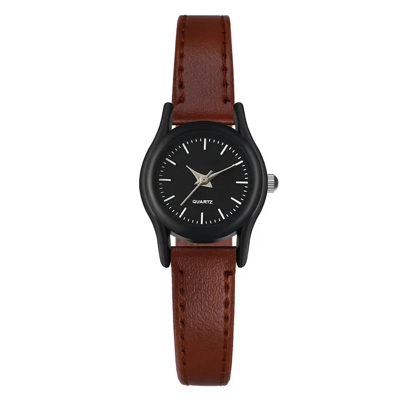 Classic Lovers Watches Men Women Casual Leather Strap Quartz Men's and Women's Pair Quartz Watch Gift High Quality