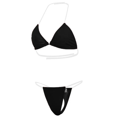 Solid Sexy Bikini Swimsuit Women Sexy Swimwear Hot Girl Bikini Set Brazilian Bathing Suit Summer Beach Wear Swimming Suit