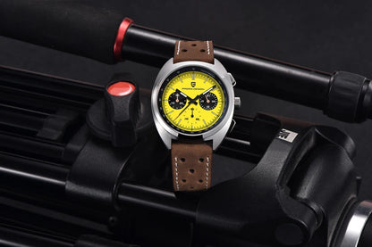 PAGANI DESIGN Men's Watches Luxury Quartz Wrist Watch For Men AR Sapphire Speed Chronograph Retro Dial Clock Reloj Hombre 2026