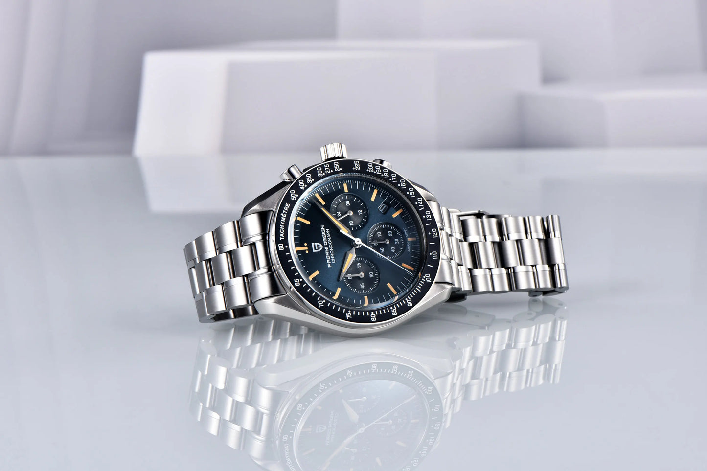 2026 New PAGANI DESIGN Tribute to CK2998 Moon Watch Retro Luxury Quartz Watches For Men Stainless steel Sport Chronograph Man