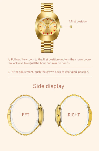 Fashion Brand Men's watches Women's Quartz watch Female Waterproof Luxury Wristwatch Relogio Feminino Casual Male Clock L1021