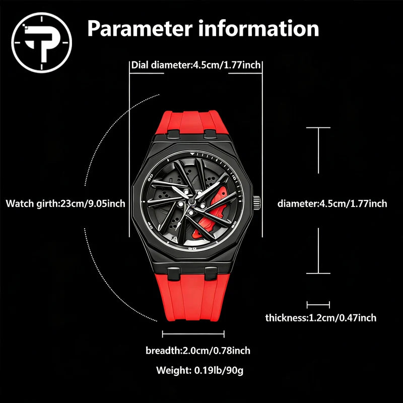 2026 New Casual Man Wrist Watch Fashion Sports 5ATM Waterproof Men's Quartz Watches Silicone Band Male Clock Relogio Masculino