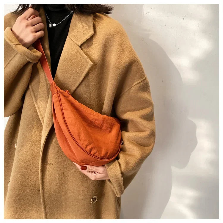 Convenient casual nylon women's crossbody bag shoulder bag large capacity handbag women's travel shopping bag women's wallet
