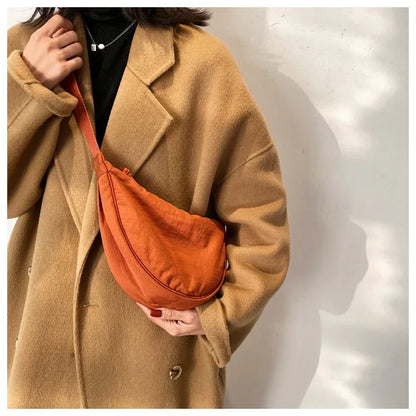 Convenient casual nylon women's crossbody bag shoulder bag large capacity handbag women's travel shopping bag women's wallet